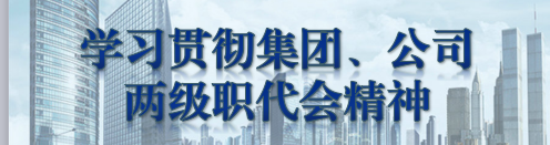 學習貫徹集團、公司兩級職代會精神